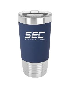 Polar Camel 20 oz. Tumbler with Silicone Grip and Slider Lid